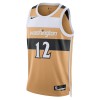 Dres Washington Wizards Tre Johnson III Nike 2025-26 City Edition Zlato Swingman